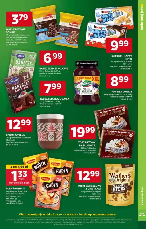 Stokrotka - gazetka promocyjna Gazetka Supermarket od czwartku 12.12 do środy 18.12 - strona 31