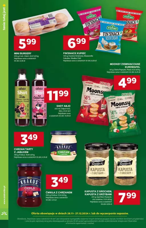 Stokrotka - gazetka promocyjna Gazetka Supermarket od czwartku 12.12 do środy 18.12 - strona 32