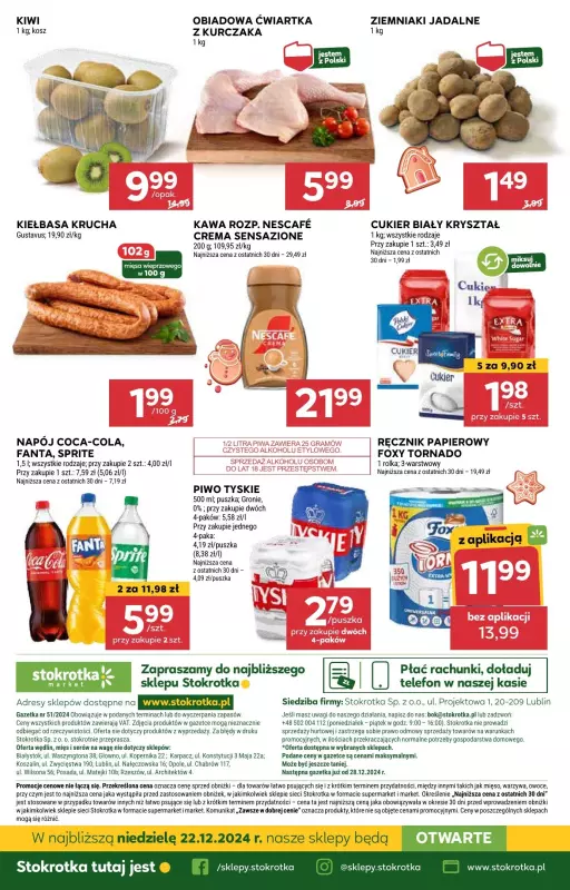 Stokrotka - gazetka promocyjna Gazetka Market od czwartku 19.12 do piątku 27.12 - strona 32