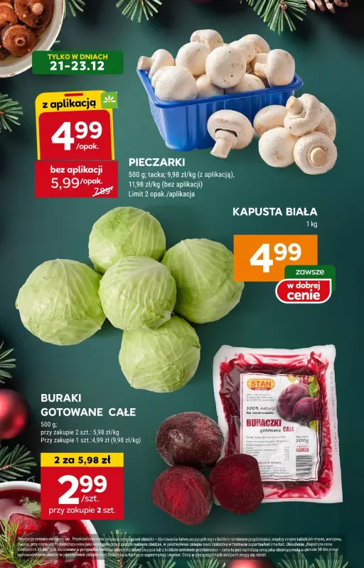 Stokrotka - gazetka promocyjna Gazetka Market od czwartku 19.12 do piątku 27.12 - strona 4