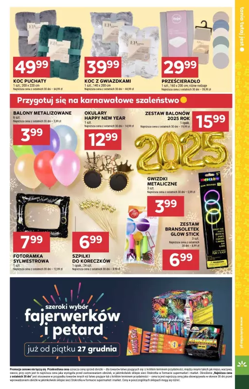 Stokrotka - gazetka promocyjna Gazetka Supermarket od czwartku 19.12 do piątku 27.12 - strona 35