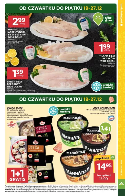 Stokrotka - gazetka promocyjna Gazetka Supermarket od czwartku 19.12 do piątku 27.12 - strona 9