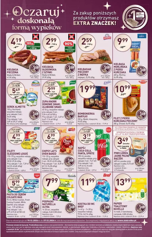 Stokrotka - gazetka promocyjna Gazetka Supermarket od czwartku 19.12 do piątku 27.12 - strona 11