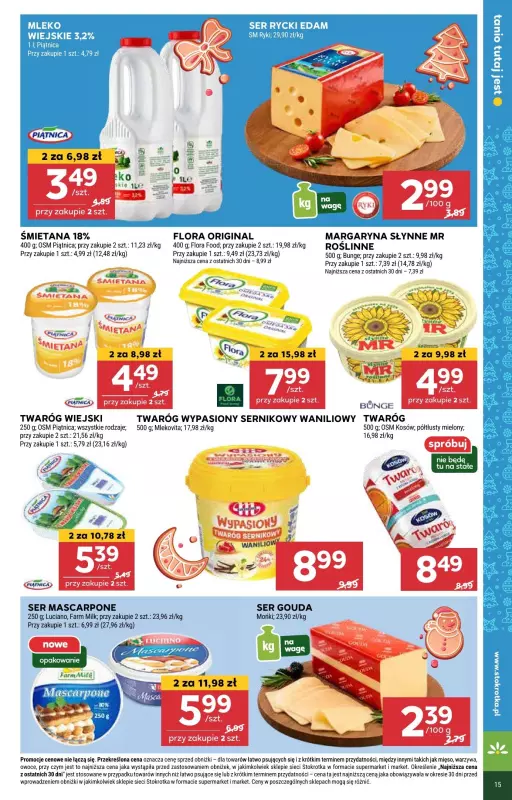 Stokrotka - gazetka promocyjna Gazetka Supermarket od czwartku 19.12 do piątku 27.12 - strona 19