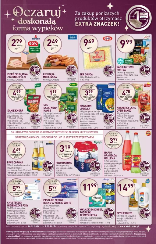 Stokrotka - gazetka promocyjna Gazetka Supermarket od soboty 28.12 do czwartku 02.01 - strona 11