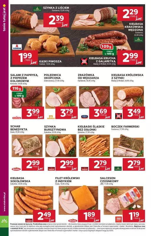 Stokrotka - gazetka promocyjna Gazetka Supermarket od soboty 28.12 do czwartku 02.01 - strona 12