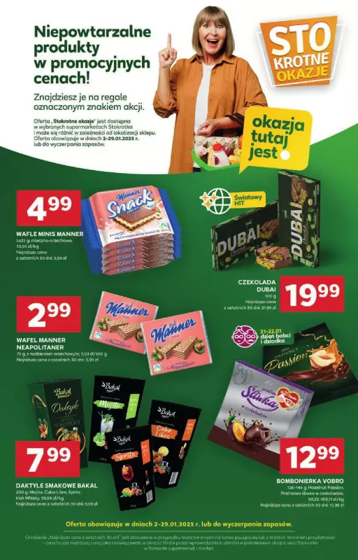 Stokrotka - gazetka promocyjna Gazetka Supermarket od piątku 03.01 do środy 08.01 - strona 14