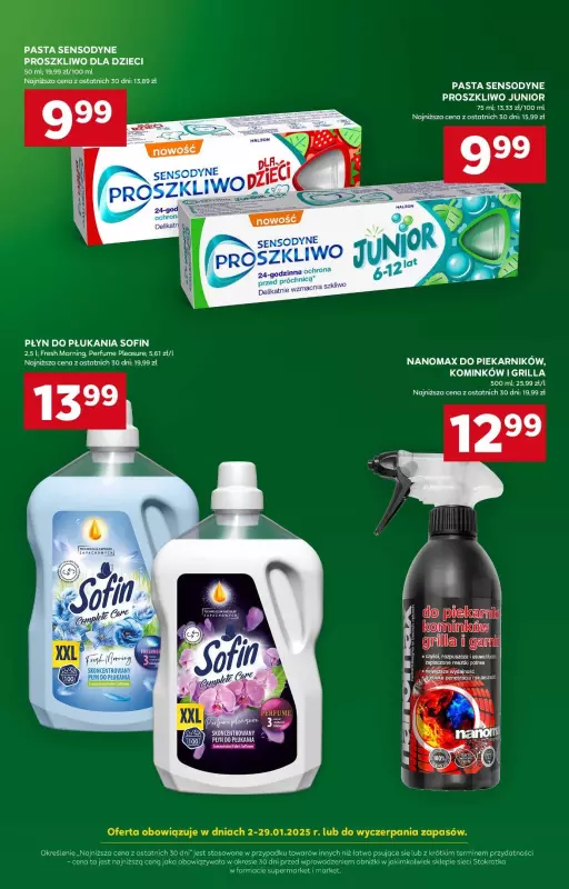 Stokrotka - gazetka promocyjna Gazetka Supermarket od piątku 03.01 do środy 08.01 - strona 17