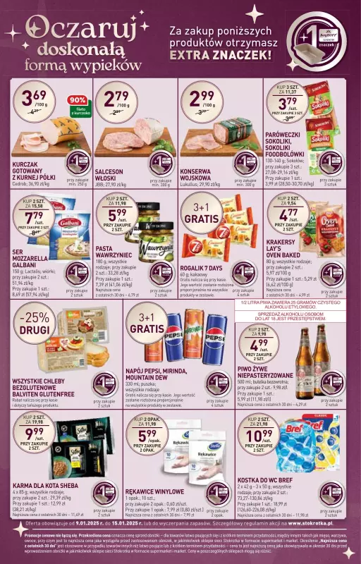 Stokrotka - gazetka promocyjna Gazetka Market od czwartku 09.01 do środy 15.01 - strona 14