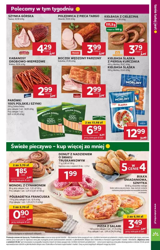 Stokrotka - gazetka promocyjna Gazetka Supermarket od czwartku 09.01 do środy 15.01 - strona 9