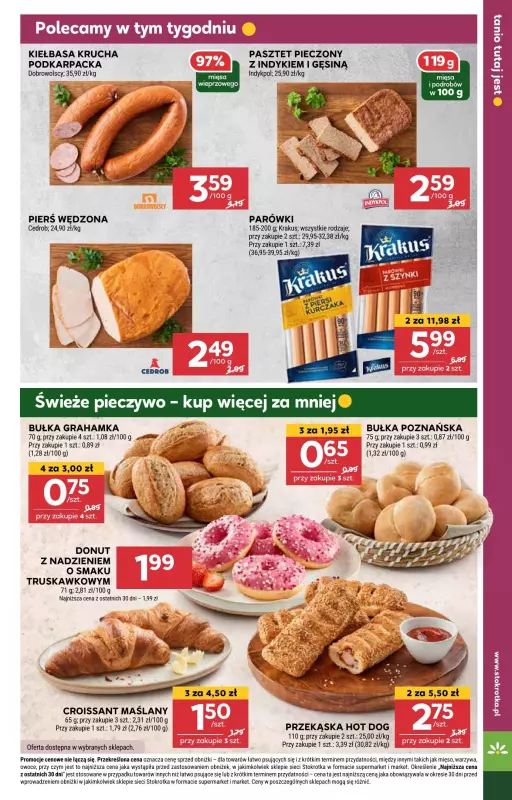 Stokrotka - gazetka promocyjna Gazetka Supermarket od czwartku 16.01 do środy 22.01 - strona 11