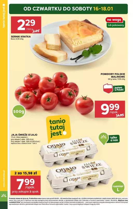 Stokrotka - gazetka promocyjna Gazetka Supermarket od czwartku 16.01 do środy 22.01 - strona 4