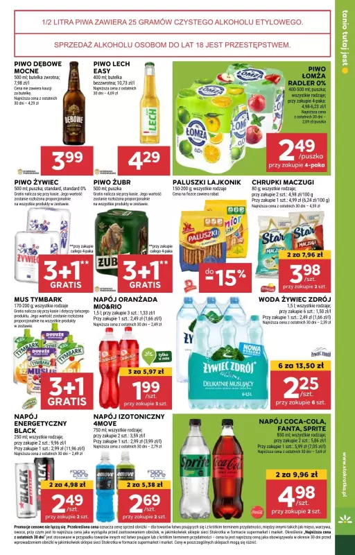 Stokrotka - gazetka promocyjna Gazetka Supermarket od czwartku 16.01 do środy 22.01 - strona 19