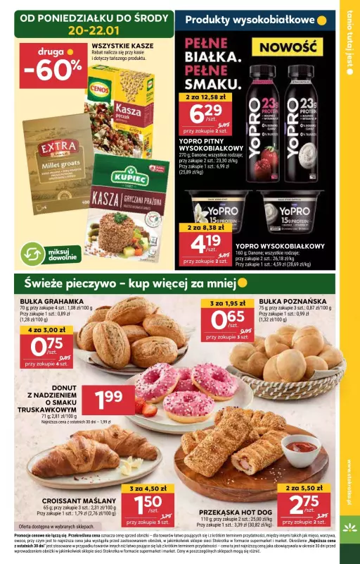 Stokrotka - gazetka promocyjna Gazetka Market od czwartku 16.01 do środy 22.01 - strona 5