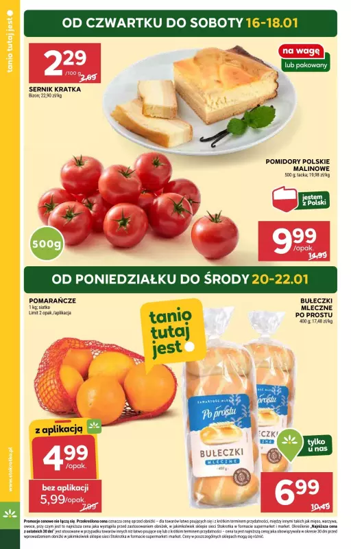 Stokrotka - gazetka promocyjna Gazetka Market od czwartku 16.01 do środy 22.01 - strona 4