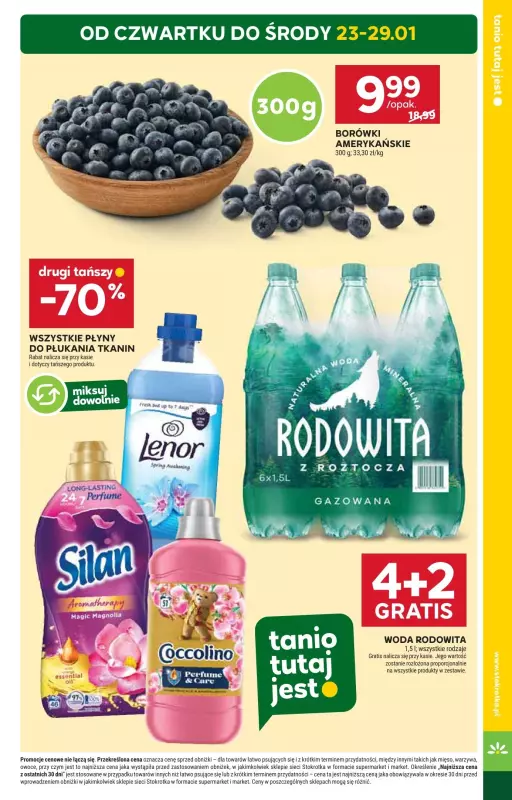 Stokrotka - gazetka promocyjna Gazetka Market od czwartku 23.01 do środy 29.01 - strona 3