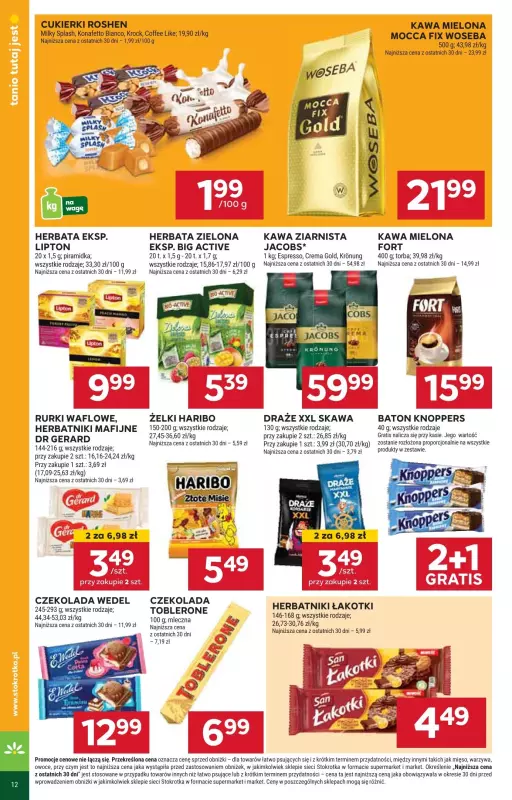 Stokrotka - gazetka promocyjna Gazetka Market od czwartku 23.01 do środy 29.01 - strona 12