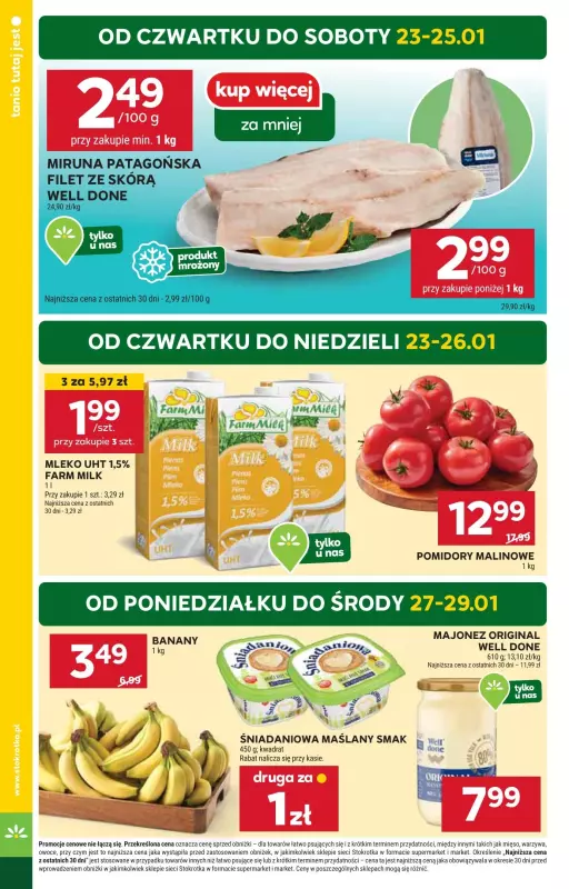 Stokrotka - gazetka promocyjna Gazetka Market od czwartku 23.01 do środy 29.01 - strona 4