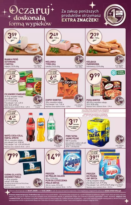 Stokrotka - gazetka promocyjna Gazetka Market od czwartku 30.01 do środy 05.02 - strona 18