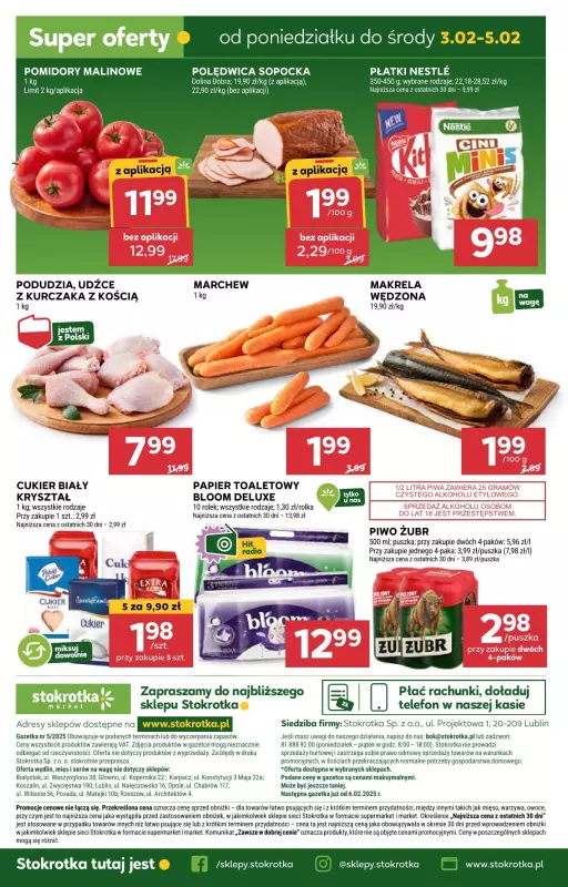 Stokrotka - gazetka promocyjna Gazetka Market od czwartku 30.01 do środy 05.02 - strona 20