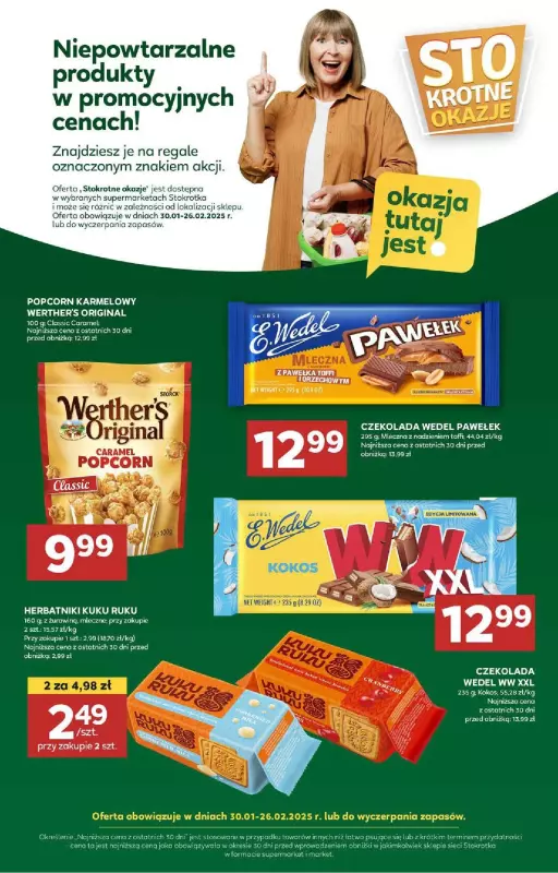 Stokrotka - gazetka promocyjna Gazetka Supermarket od czwartku 30.01 do środy 05.02 - strona 26