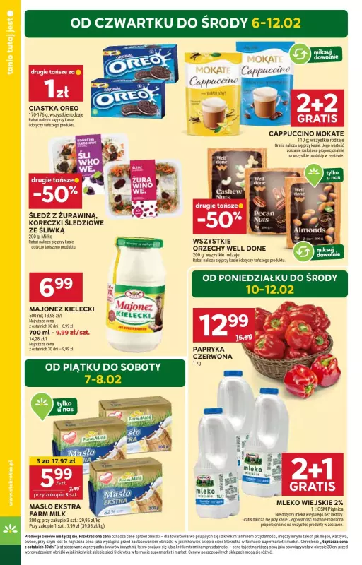 Stokrotka - gazetka promocyjna Gazetka Market od czwartku 06.02 do środy 12.02 - strona 4