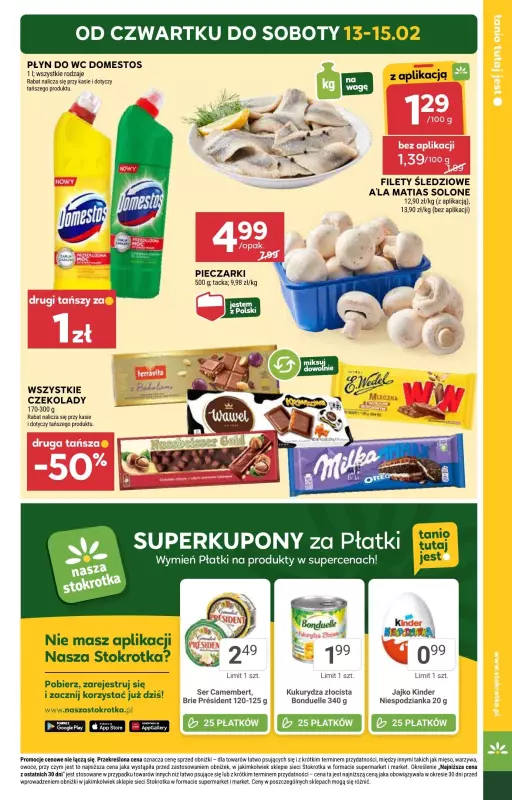 Stokrotka - gazetka promocyjna Gazetka Supermarket od czwartku 13.02 do środy 19.02 - strona 3