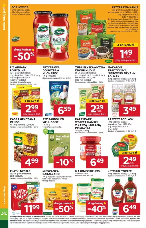 Stokrotka - gazetka promocyjna Gazetka Supermarket od czwartku 20.02 do środy 26.02 - strona 28