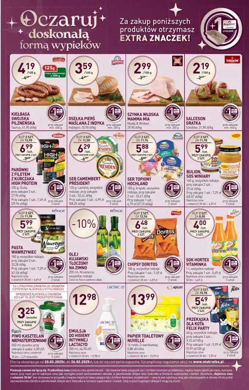 Stokrotka - gazetka promocyjna Gazetka Supermarket od czwartku 20.02 do środy 26.02 - strona 13