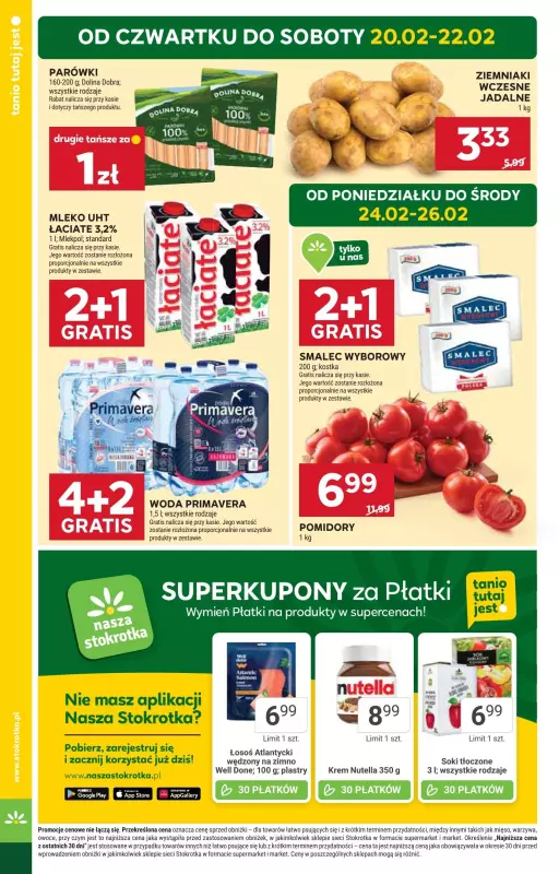 Stokrotka - gazetka promocyjna Gazetka Market od czwartku 20.02 do środy 26.02 - strona 4