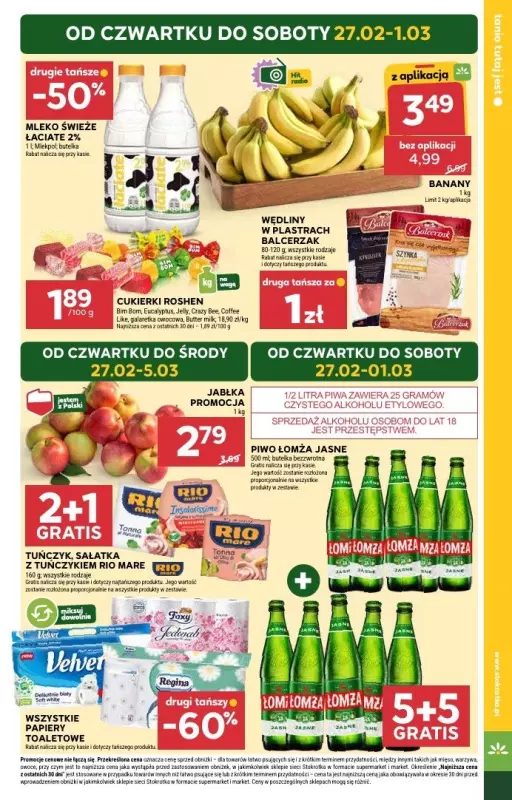 Stokrotka - gazetka promocyjna Gazetka Supermarket od czwartku 27.02 do środy 05.03 - strona 3