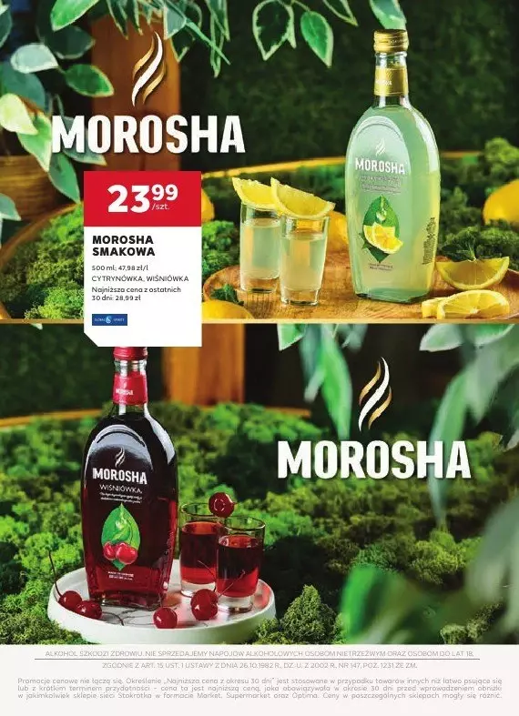 Stokrotka - gazetka promocyjna Oferta alkoholowa od poniedziałku 03.03 do środy 26.03 - strona 4