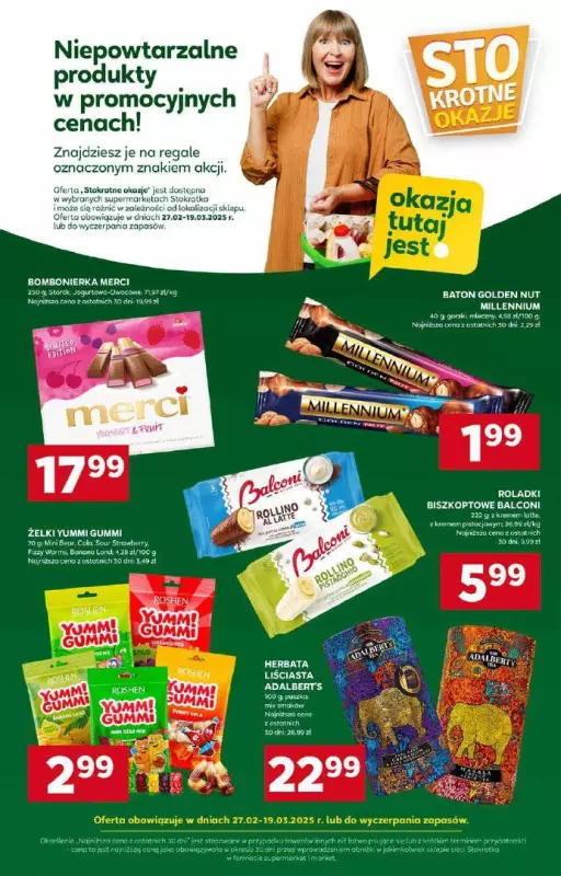 Stokrotka - gazetka promocyjna Gazetka Supermarket od czwartku 06.03 do środy 12.03 - strona 35