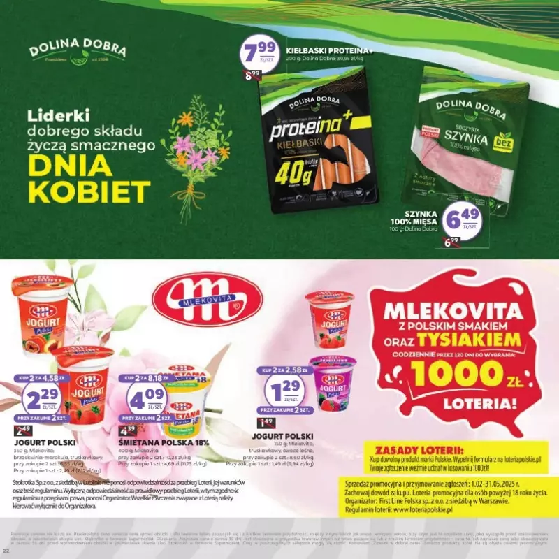 Stokrotka - gazetka promocyjna Katalog Dzień Kobiet  do środy 12.03 - strona 22