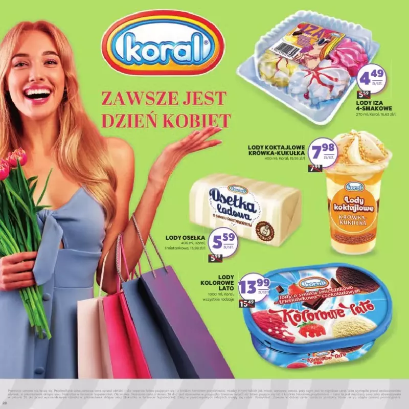 Stokrotka - gazetka promocyjna Katalog Dzień Kobiet  do środy 12.03 - strona 28