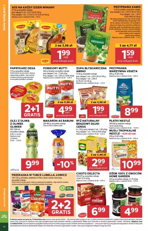 Stokrotka - gazetka promocyjna Gazetka Supermarket od czwartku 13.03 do środy 19.03 - strona 14