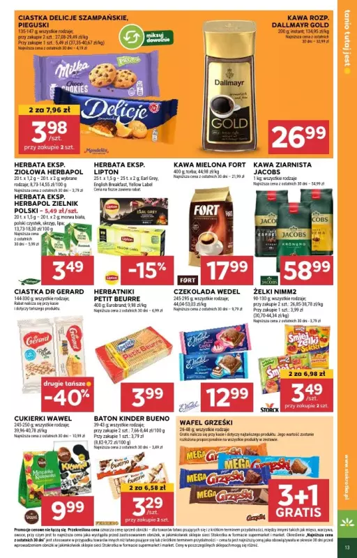 Stokrotka - gazetka promocyjna Gazetka Supermarket od czwartku 13.03 do środy 19.03 - strona 13