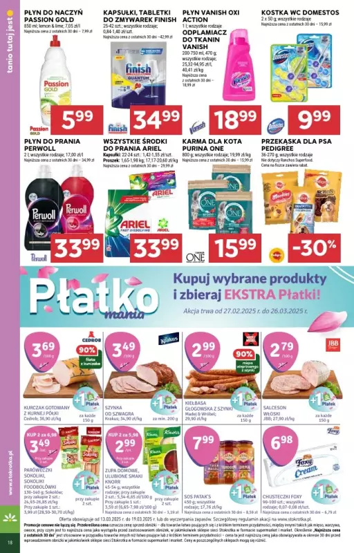 Stokrotka - gazetka promocyjna Gazetka Supermarket od czwartku 13.03 do środy 19.03 - strona 20