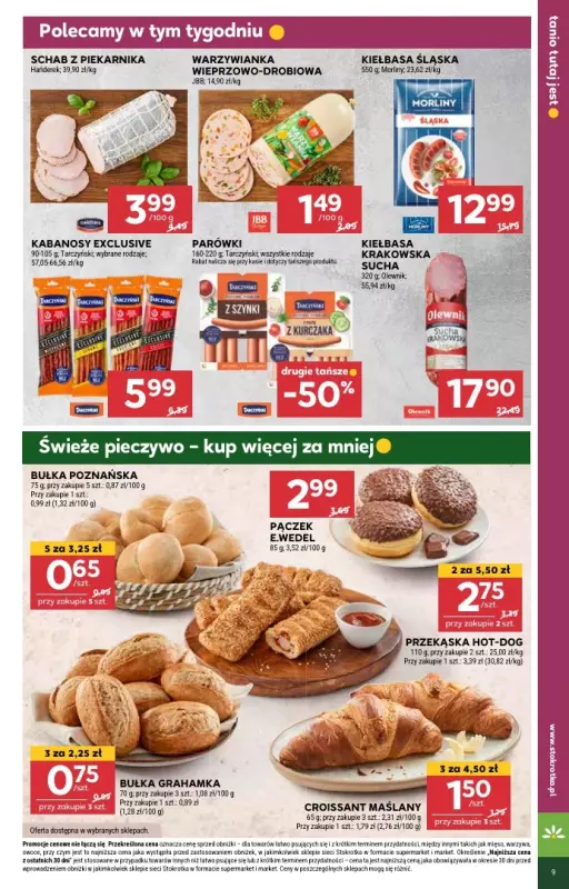 Stokrotka - gazetka promocyjna Gazetka Supermarket od czwartku 13.03 do środy 19.03 - strona 9