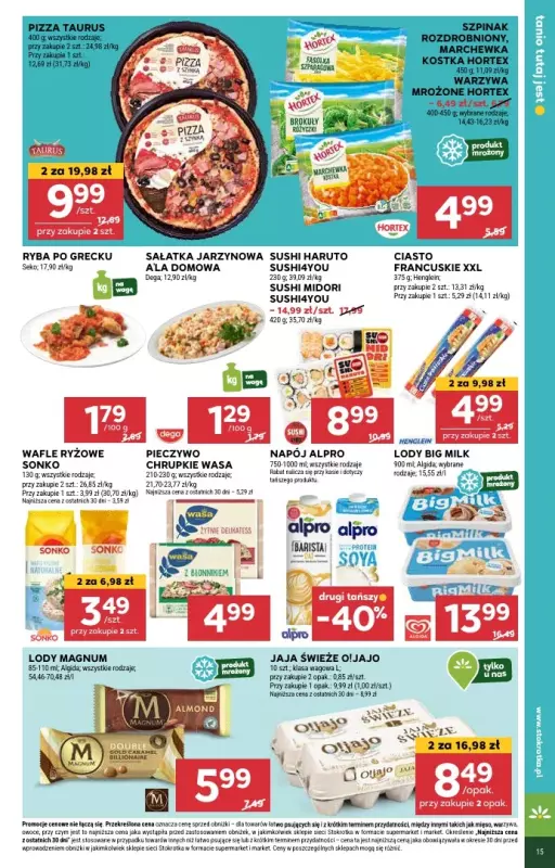 Stokrotka - gazetka promocyjna Gazetka Supermarket od czwartku 13.03 do środy 19.03 - strona 15