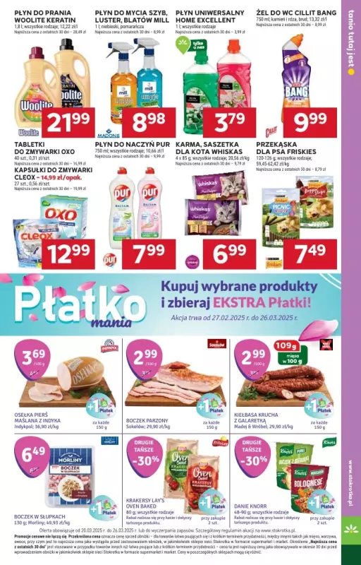 Stokrotka - gazetka promocyjna Gazetka Supermarket od czwartku 20.03 do środy 26.03 - strona 35