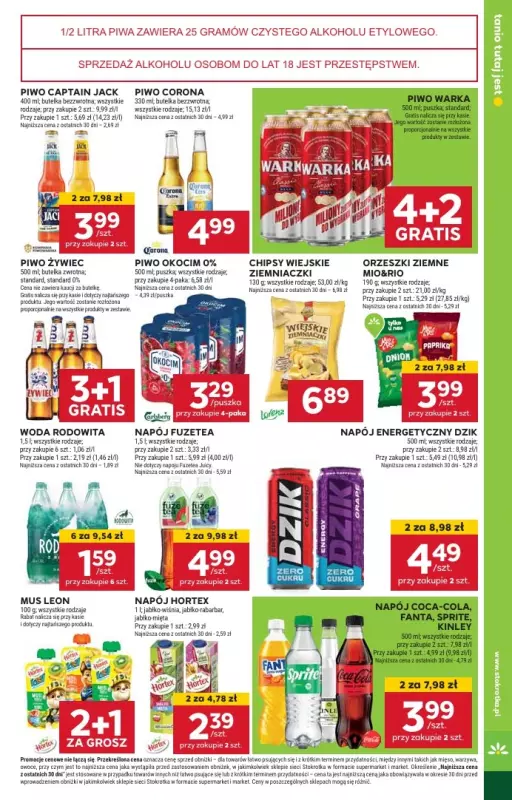 Stokrotka - gazetka promocyjna Gazetka Supermarket od czwartku 20.03 do środy 26.03 - strona 29