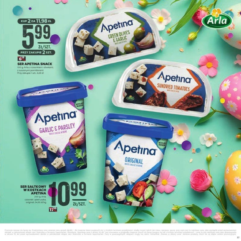 Stokrotka - gazetka promocyjna Wiosenne inspiracje  do wtorku 22.04 - strona 37