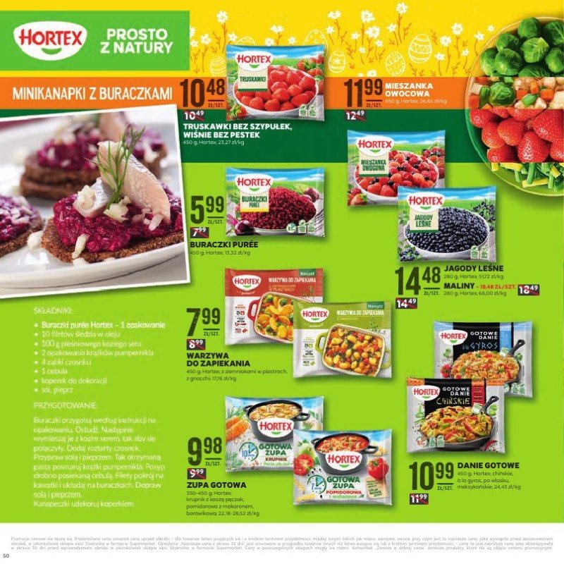 Stokrotka - gazetka promocyjna Wiosenne inspiracje  do wtorku 22.04 - strona 50
