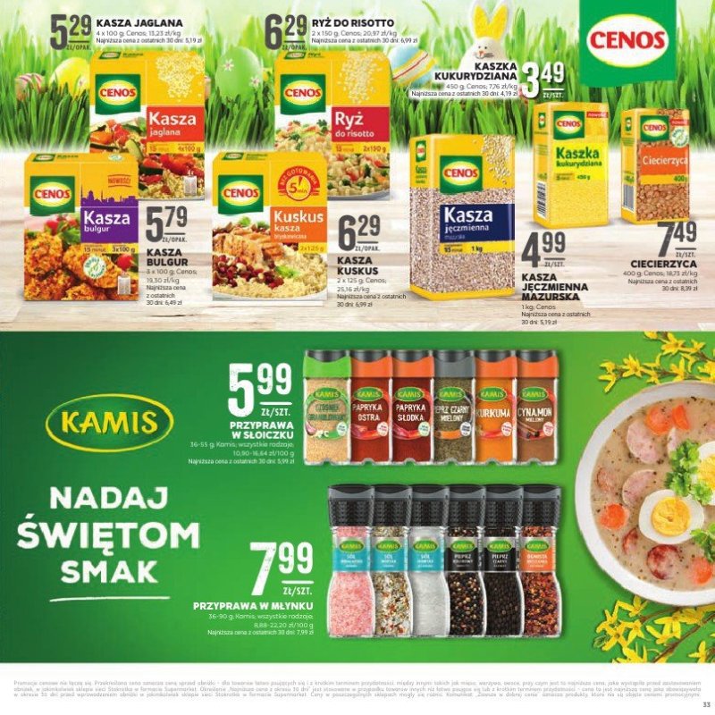 Stokrotka - gazetka promocyjna Wiosenne inspiracje  do wtorku 22.04 - strona 33
