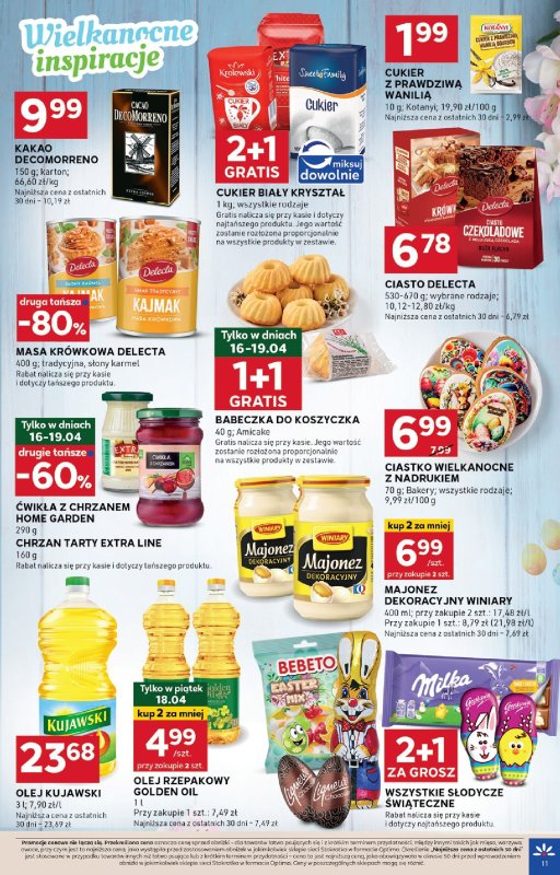 Stokrotka - gazetka promocyjna Gazetka Optima od środy 16.04 do wtorku 22.04 - strona 11
