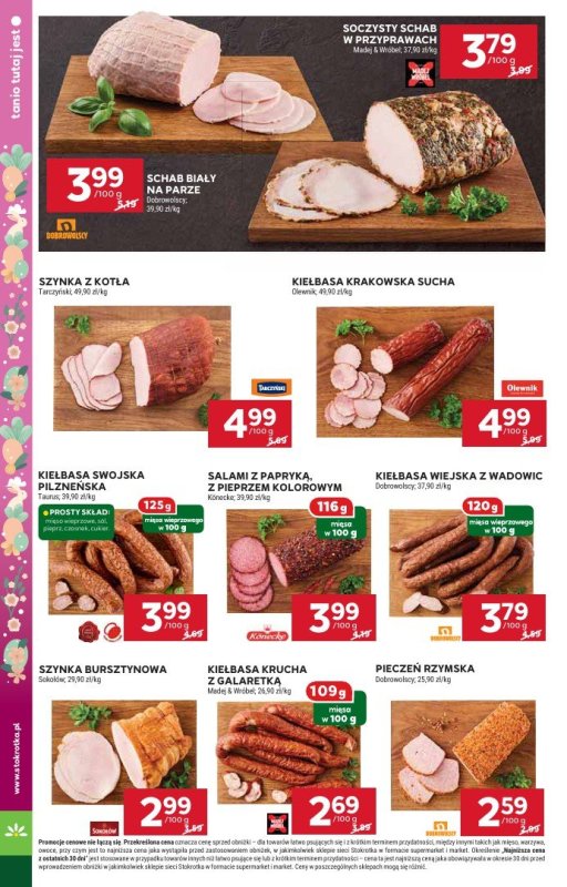 Stokrotka - gazetka promocyjna Gazetka Supermarket od środy 16.04 do wtorku 22.04 - strona 14