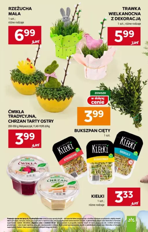 Stokrotka - gazetka promocyjna Gazetka Market od środy 16.04 do wtorku 22.04 - strona 6