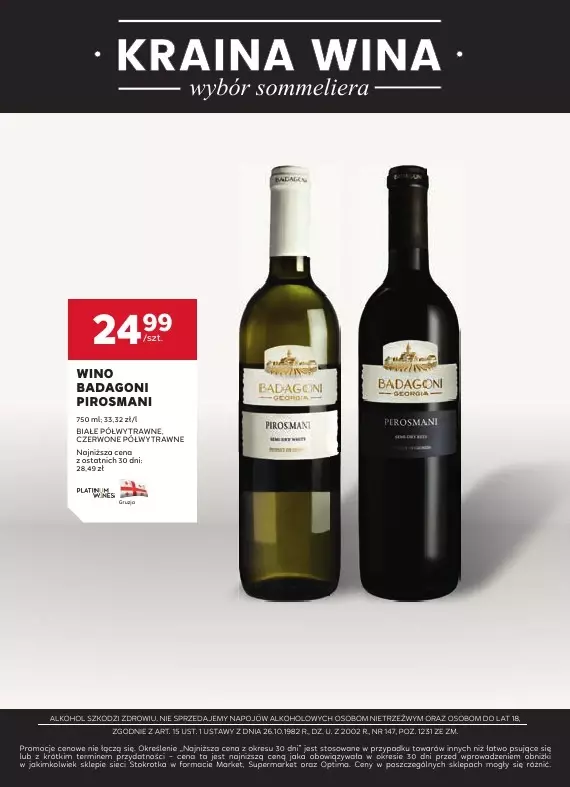Stokrotka - gazetka promocyjna W dobrym smaku od poniedziałku 28.04 do środy 21.05 - strona 14