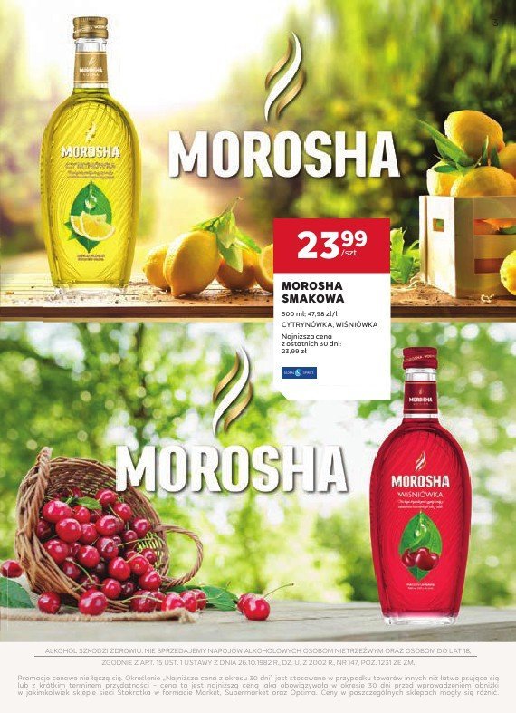 Stokrotka - gazetka promocyjna W dobrym smaku od poniedziałku 28.04 do środy 21.05 - strona 3